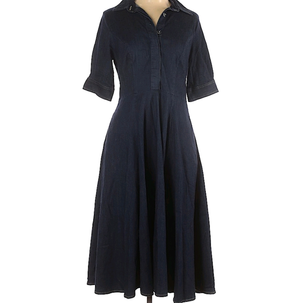 Eshakti denim midi dress M 10